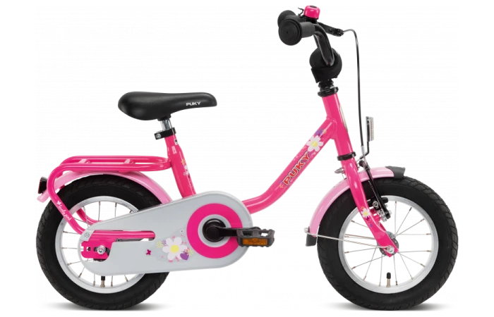 Puky Steel Roze Kinderfiets 3 Puky Steel Roze Kinderfiets