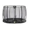 EXIT Elegant Premium Inground Trampoline Met Deluxe Veiligheidsnet 305 Zwart