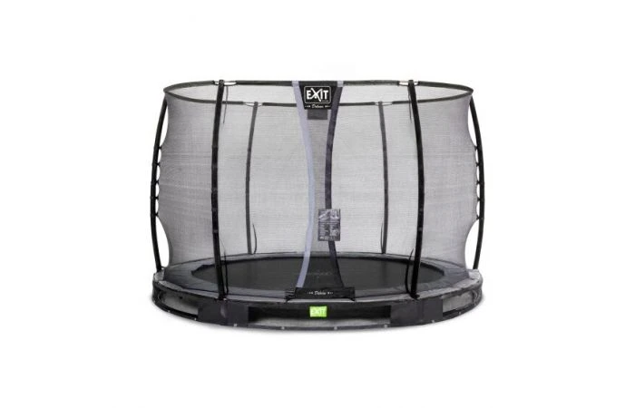 EXIT Elegant Premium Inground Trampoline Met Deluxe Veiligheidsnet 305 Zwart 3 EXIT Elegant Premium Inground Trampoline Met Deluxe Veiligheidsnet 305 Zwart