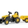Rolly Toys RollyKid Traptractor JCB Met Aanhanger