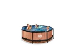 EXIT Zwembad ø244x76cm Met Filterpomp -Buitenspeelgoed Winkel 04120903955b95ff805bf5eb4e276a2f15f4990be0f1b8bb228b9748c72e63a7