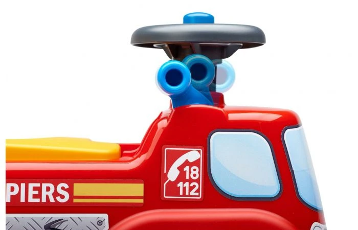Falk Fireman Ride-on Loopwagen Brandweer 6 Falk Fireman Ride-on Loopwagen Brandweer - Afbeelding 4