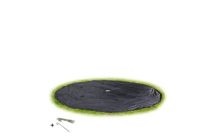 EXIT Groundlevel Trampoline Afdekhoes 366cm 3 EXIT Groundlevel Trampoline Afdekhoes 366cm