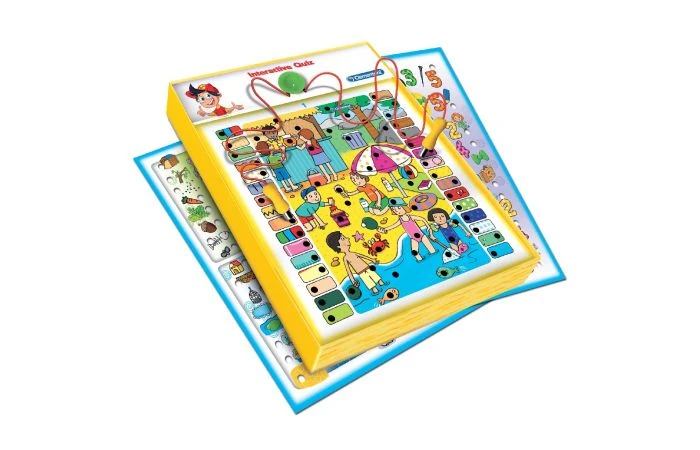 Clementoni Leerspel Interactive Quiz JR. 4 Clementoni Leerspel Interactive Quiz JR. - Afbeelding 2
