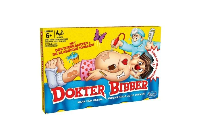Hasbro Dokter Bibber 4 Hasbro Dokter Bibber - Afbeelding 2