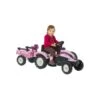 Falk Traptractor Princess Trac Roze Met Aanhanger 2 Falk Traptractor Princess Trac Roze Met Aanhanger -Buitenspeelgoed Winkel 0709205 010