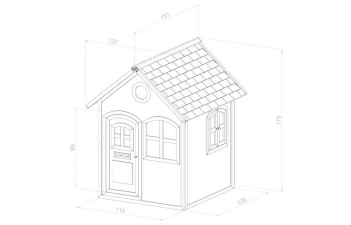 AXI Speelhuis Julia 7 AXI Speelhuis Julia - Afbeelding 5