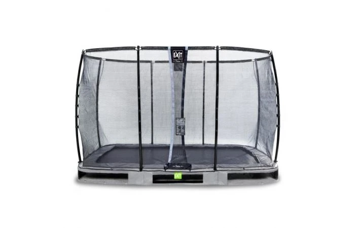 EXIT Elegant Premium Inground Trampoline Met Deluxe Veiligheidsnet 244x427 Grijs 3 EXIT Elegant Premium Inground Trampoline Met Deluxe Veiligheidsnet 244x427 Grijs