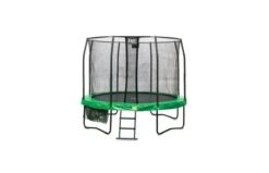EXIT JumpArena Trampoline 427cm Met Ladder En Schoenenzak - Groen/grijs