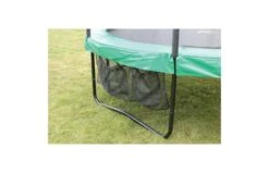 EXIT JumpArena Trampoline 427cm Met Ladder En Schoenenzak - Groen/grijs -Buitenspeelgoed Winkel 10 91 14 02 exit jumparena trampoline o427cm met ladder en schoenenzak groen grijs 8