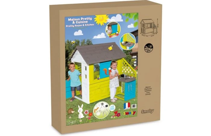 Smoby Pretty House Met Keuken 6 Smoby Pretty House Met Keuken - Afbeelding 4