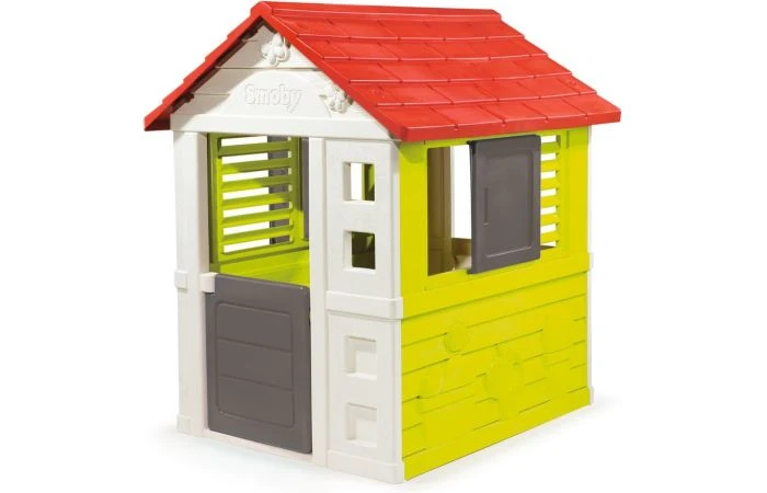 Smoby Nature Speelhuis 3 Smoby Nature Speelhuis