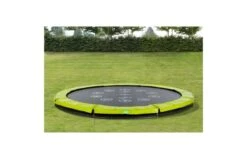 EXIT Twist Inground Trampoline 366cm Groen/grijs -Buitenspeelgoed Winkel 12 61 12 01 exit twist inground trampoline o366cm groen grijs 6 1