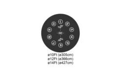 EXIT Twist Trampoline 366cm Groen/grijs -Buitenspeelgoed Winkel 12 91 12 00 exit twist trampoline o366cm groen grijs 5