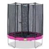 EXIT Twist Trampoline 183cm Roze/grijs 1 EXIT Twist Trampoline 183cm Roze/grijs -Buitenspeelgoed Winkel 12 92 06 02 exit twist trampoline o183cm roze grijs