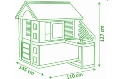 Smoby Pretty House Met Keuken 11 Smoby Pretty House Met Keuken -Buitenspeelgoed Winkel 1200x1010
