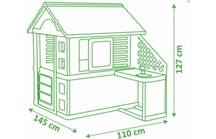Smoby Pretty House Met Keuken 7 Smoby Pretty House Met Keuken - Afbeelding 5