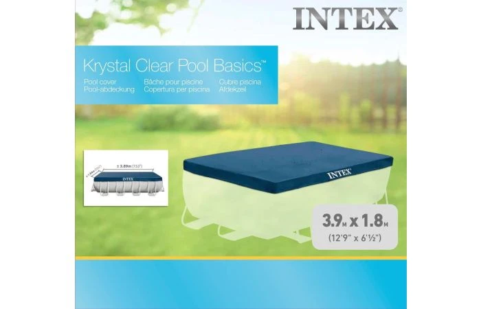 Intex Rechthoekig Afdekzeil 400x200cm 4 Intex Rechthoekig Afdekzeil 400x200cm - Afbeelding 2