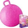 SummerPlay Skippybal Roze Glitter - 50 Cm -Buitenspeelgoed Winkel 1200x1178
