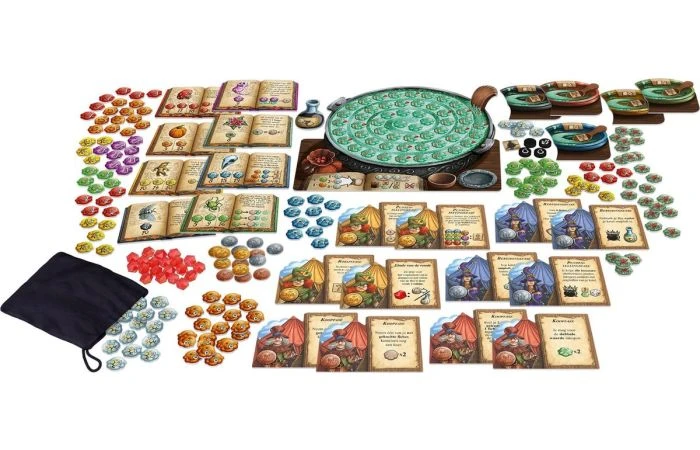 999 Games De Kwakzalvers Van Kakelenburg: De Kruidenheksen Uitbreiding 4 999 Games De Kwakzalvers Van Kakelenburg: De Kruidenheksen Uitbreiding - Afbeelding 2