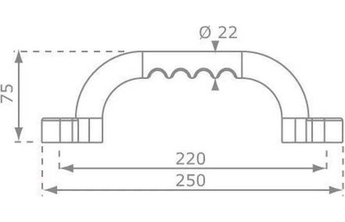 Handgrepenset In Kunststof - 250 Mm - Geel 8 Handgrepenset In Kunststof - 250 Mm - Geel - Afbeelding 6