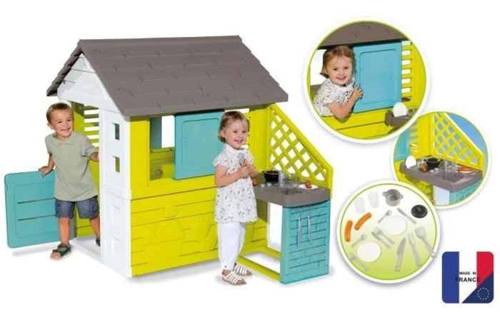 Smoby Pretty House Met Keuken 3 Smoby Pretty House Met Keuken