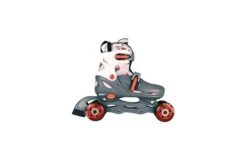 Inline Skates Quad Grijs Maat 30 - 33