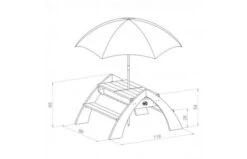 Axi Delta Zand & Water Picknicktafel Grijs/wit - Parasol Blauw 7 Axi Delta Zand & Water Picknicktafel Grijs/wit - Parasol Blauw -Buitenspeelgoed Winkel 1414b39199cd2f3eb40fe5f222b21f63ca91402922b009dfaf25e09ac9ab0077