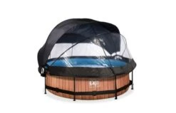 EXIT Zwembad ø300x76cm Met Overkapping, Schaduwdoek En Filterpomp -Buitenspeelgoed Winkel 1600daf8fe81e85ed73d7794edabe2eda0e5ca05e0f9949d7f75453338e45354