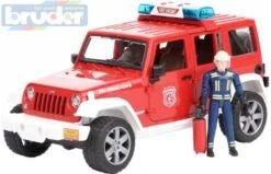 Bruder 2528 Jeep Wrangler Brandweer + Speelfiguur -Buitenspeelgoed Winkel 174e7344938a0c537c5d5e5ed02e702908601e6c4f48213ba60833e7c650c83c