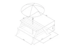 AXI Nick Zand & Water Picknicktafel -Buitenspeelgoed Winkel 1767987075969e56a492906292e78a38e885dd6dba9c61a535505bc212f3efae