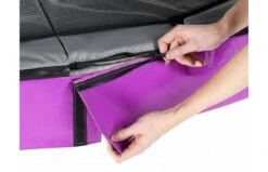 EXIT Elegant Premium Trampoline Met Deluxe Veiligheidsnet 214x366 Paars -Buitenspeelgoed Winkel 18f684c827594e2dfda82c2c8bf7342aa0f1259d74ff9cfcb09e9f0eca39c7fd