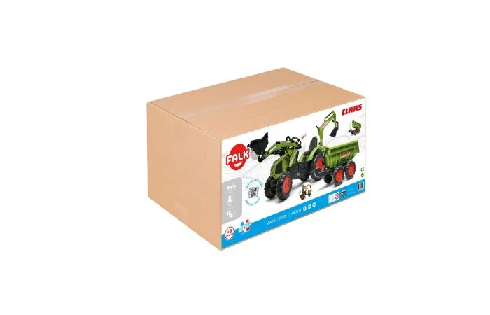 Falk Claas Axos Traptractor Set Maxi 3+ 6 Falk Claas Axos Traptractor Set Maxi 3+ - Afbeelding 4