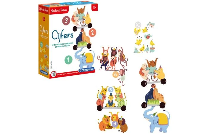 Clementoni Leerspel Getallenspel 3 Clementoni Leerspel Getallenspel