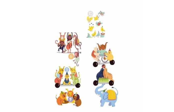 Clementoni Leerspel Getallenspel 4 Clementoni Leerspel Getallenspel - Afbeelding 2