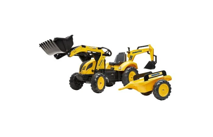 Falk Komatsu Traptractor Geel 3/7 3 Falk Komatsu Traptractor Geel 3/7