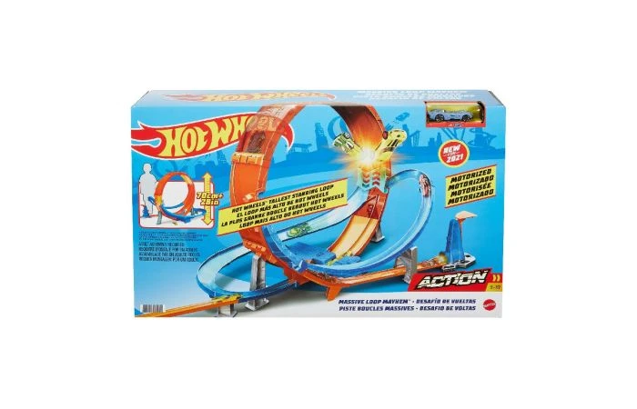 Hot Wheels Wervelende Looping 4 Hot Wheels Wervelende Looping - Afbeelding 2