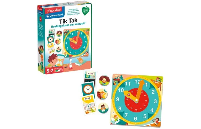 Clementoni Leerspel Hoe Laat Is Het? 3 Clementoni Leerspel Hoe Laat Is Het?