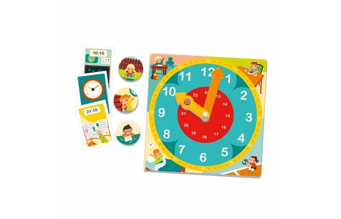 Clementoni Leerspel Hoe Laat Is Het? 4 Clementoni Leerspel Hoe Laat Is Het? - Afbeelding 2