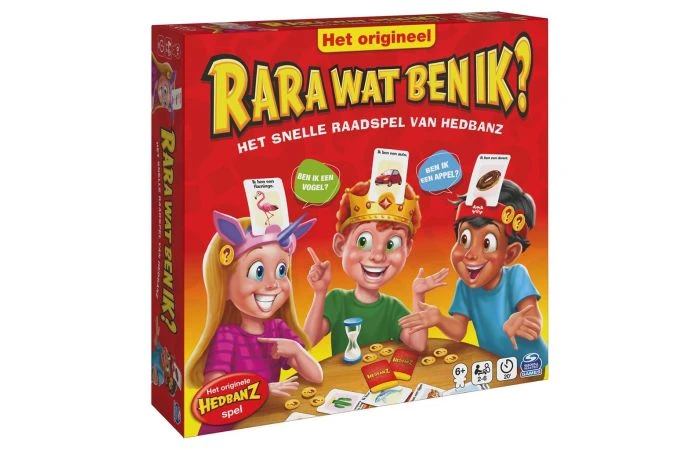 SPIN MASTER Hedbanz Rara Wat Ben Ik? 3 SPIN MASTER Hedbanz Rara Wat Ben Ik?