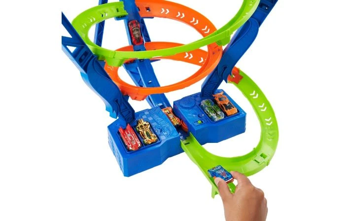 Hot Wheels Action Hyper-Speed Crash 4 Hot Wheels Action Hyper-Speed Crash - Afbeelding 2