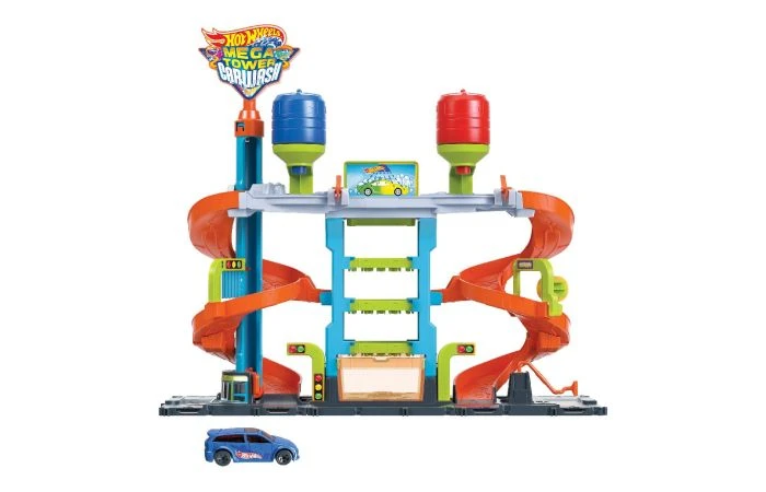 Hot Wheels Mega Tower Carwash 4 Hot Wheels Mega Tower Carwash - Afbeelding 2