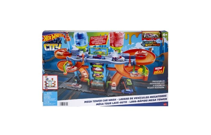 Hot Wheels Mega Tower Carwash 6 Hot Wheels Mega Tower Carwash - Afbeelding 4