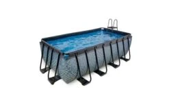 EXIT Zwembad 400x200x122cm Met Zandfilterpomp