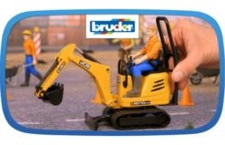 Bruder 62002 JCB Microkraan Met Bestuurder -Buitenspeelgoed Winkel 217dfe598218efe821d9bb5743c6d145acd0aac11e54aa45ae6163fc761c45b0