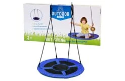 Outdoor Play Schommel Mat 100 Cm Blauw