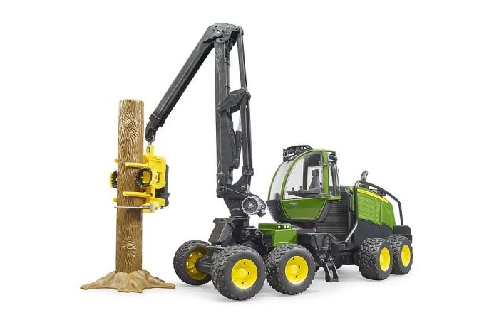 Bruder 2135 John Deere 127G Met Boomstam 5 Bruder 2135 John Deere 127G Met Boomstam - Afbeelding 3