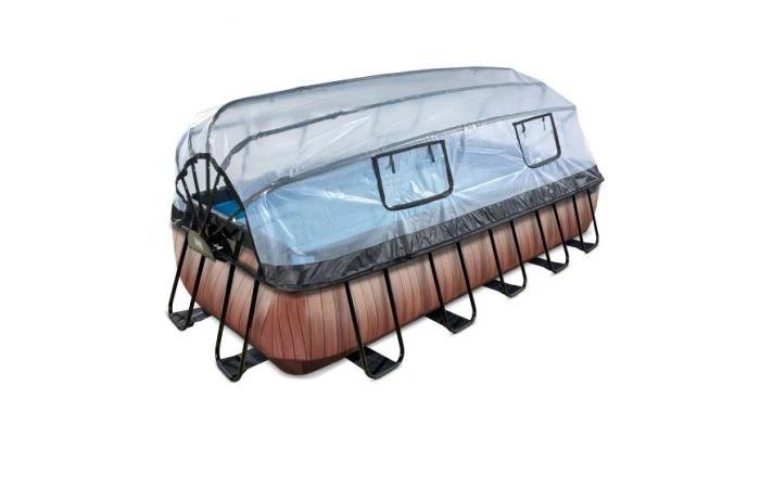 EXIT Zwembad 540x250x100cm Met Zandfilterpomp En Overkapping 5 EXIT Zwembad 540x250x100cm Met Zandfilterpomp En Overkapping - Afbeelding 3