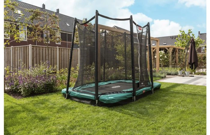 BERG Ultim Favorit InGround 280x190 Zwart + Veiligheidsnet Comfort 4 BERG Ultim Favorit InGround 280x190 Zwart + Veiligheidsnet Comfort - Afbeelding 2