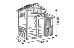 Smoby Evo Friends Speelhuis -Buitenspeelgoed Winkel 33 34 00 sm 810204 5